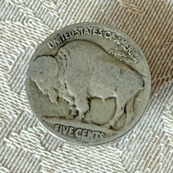 Vintage Buffalow Indian Head Earrings - Picture 8 of 9